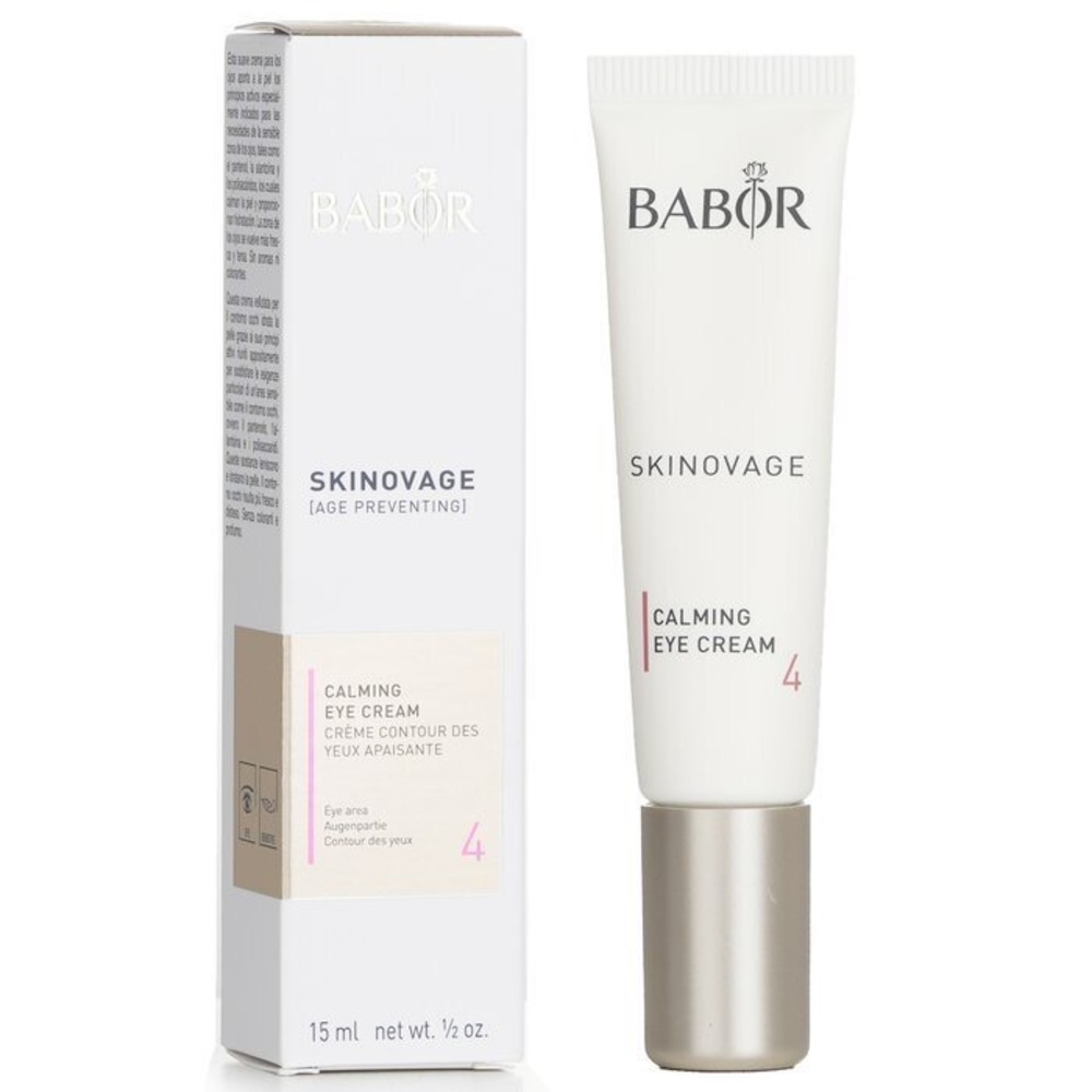 BABOR SKINOVAGE CALMING EYE CREAM 4 F/S 0.5 Oz. NEW IN SEALED BOX!